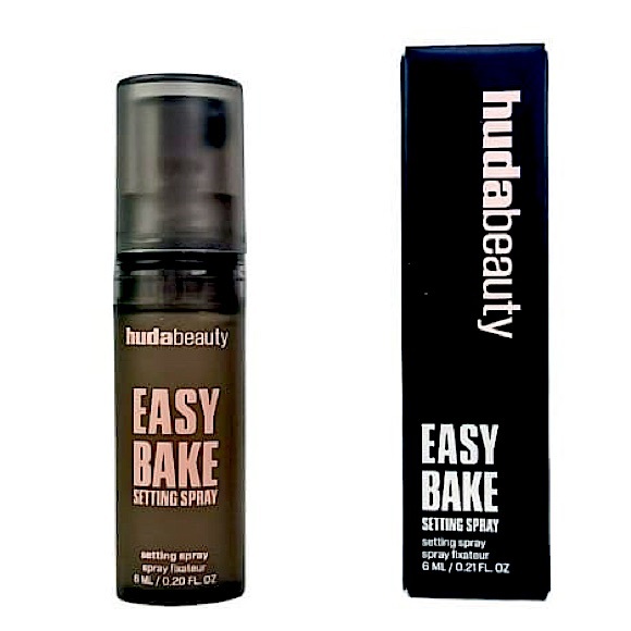 4/$30 Bundle HUDA Beauty🌸Easy Bake Blurring Liquid Setting Spray Mini Sample NIB - Picture 2 of 8